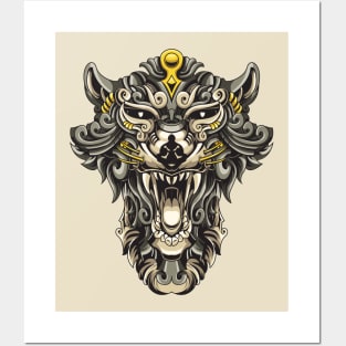 ornamental tazmanian devil Posters and Art